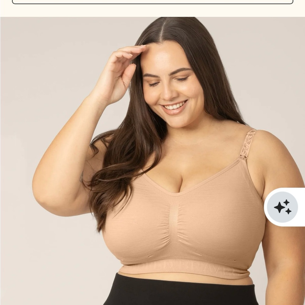 Sublime® Hands-Free Pumping & Nursing Bra | Beige